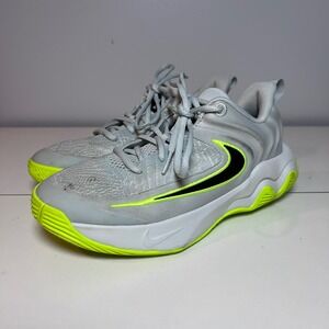 Nike Giannis Immortality 4 Wolf Grey Volt Black IH7664-002 Kids Size 5.5Y